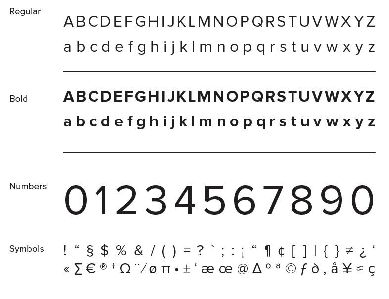 proxima nova font