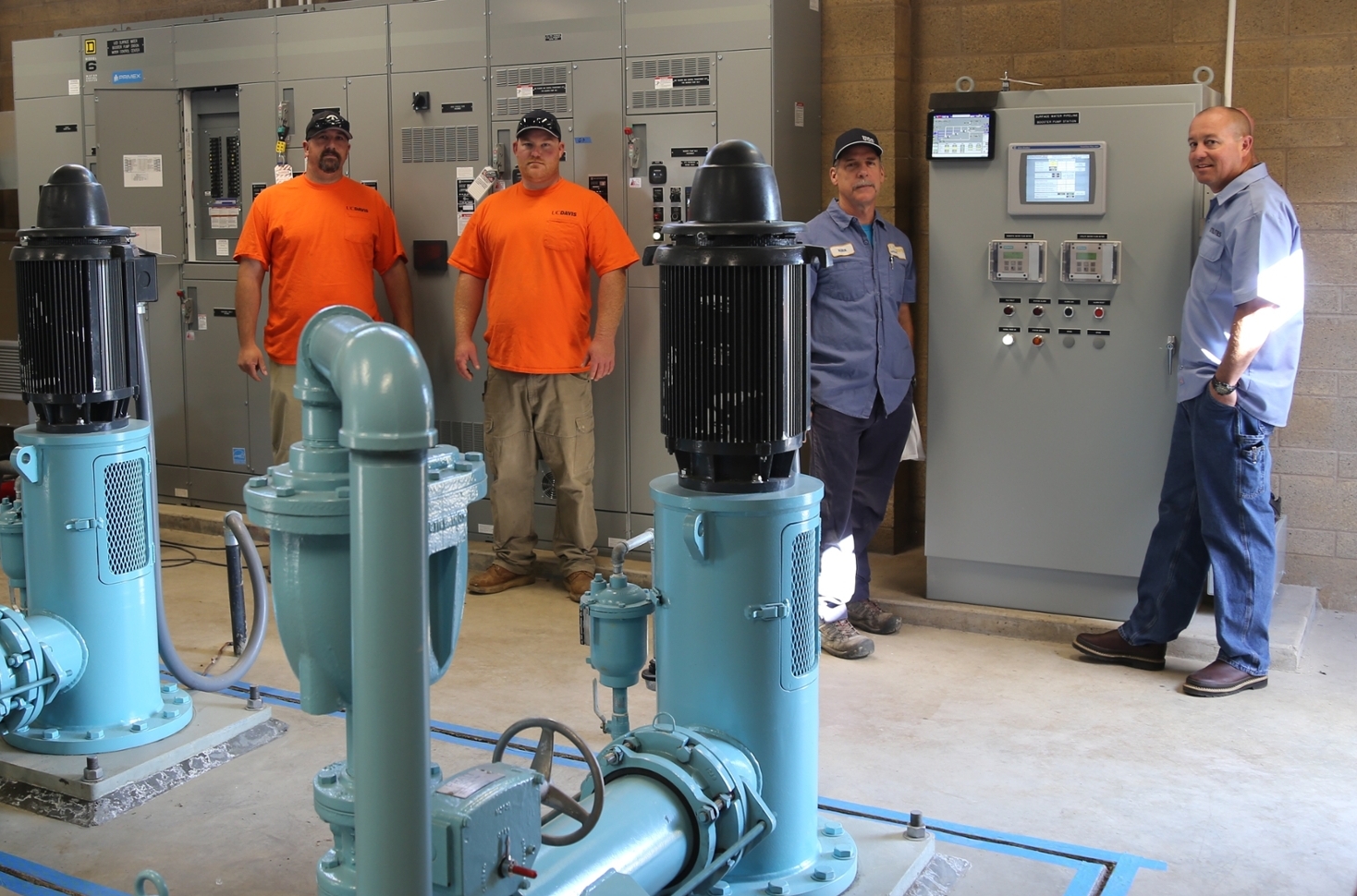 water utility crew