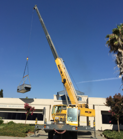 Photo of crane.