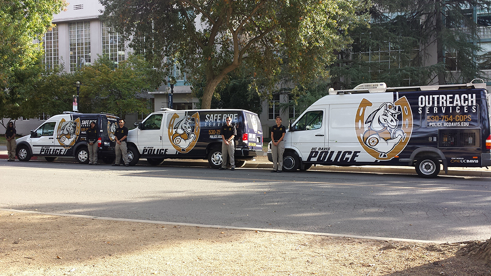 campus safe ride vans