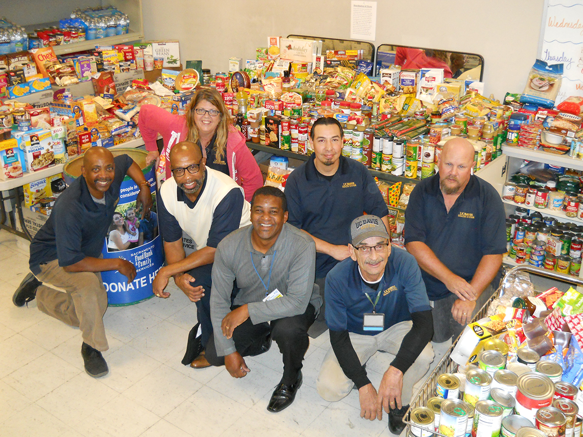 food drive participants