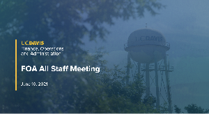 FOA All Staff Meeting