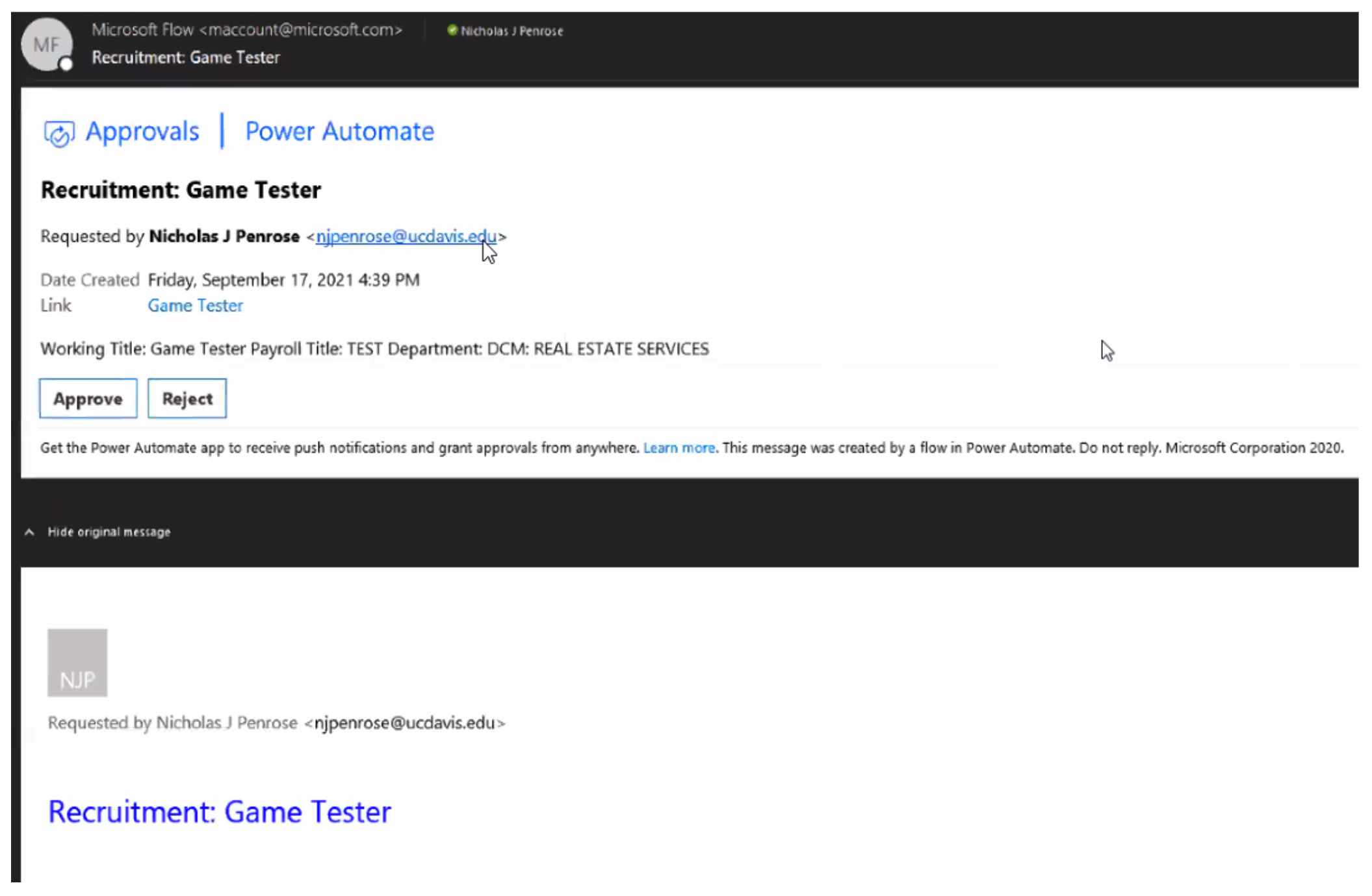 decorative image - outlook screenshot
