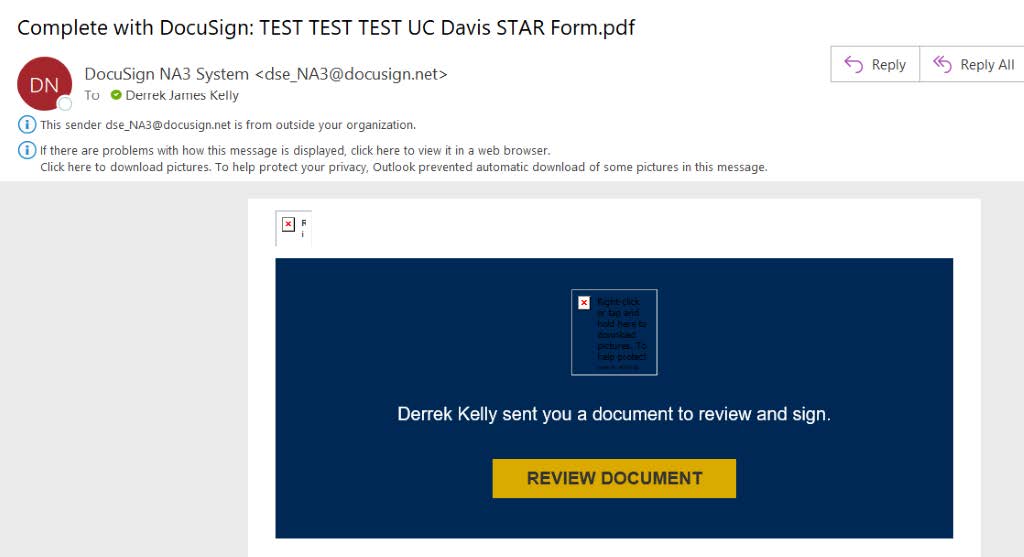 STAR Award screenshot