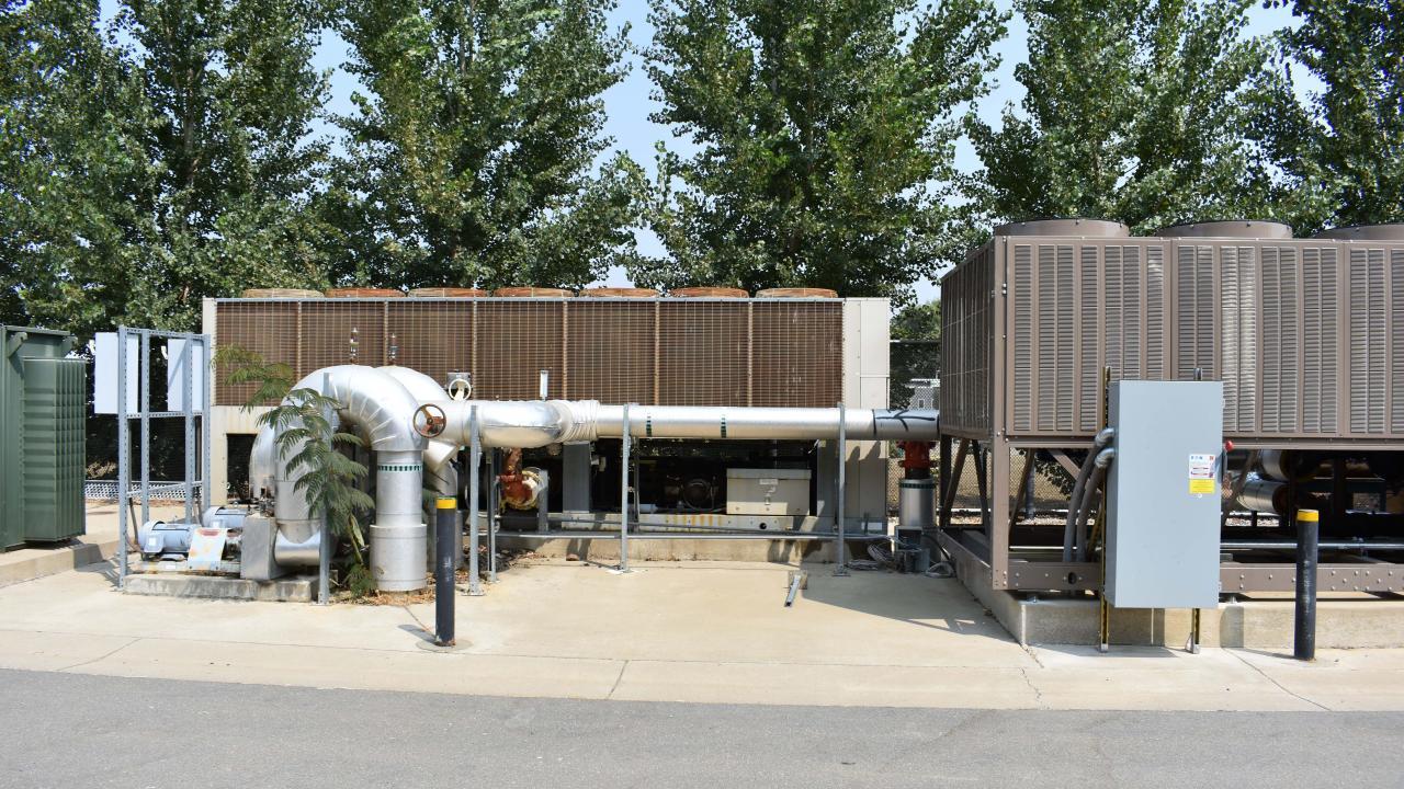 Photo of a chiller.