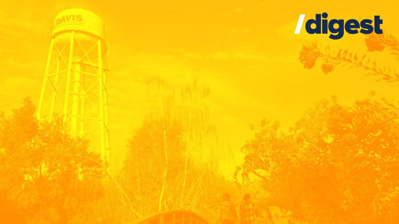 UC Davis water tower rises up and up over campus /digest