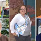 Photo collage of employees retiring in 2017.
