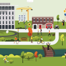 UC Davis FOA campus illustration